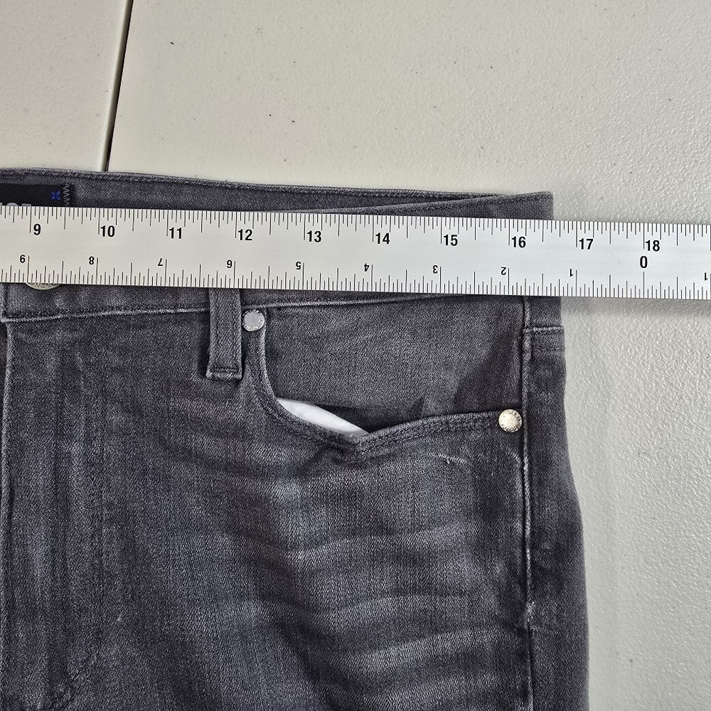 Paige  jeans hoxton ultra skinny style Size  Women's 31 Gray - Picture 6 of 11